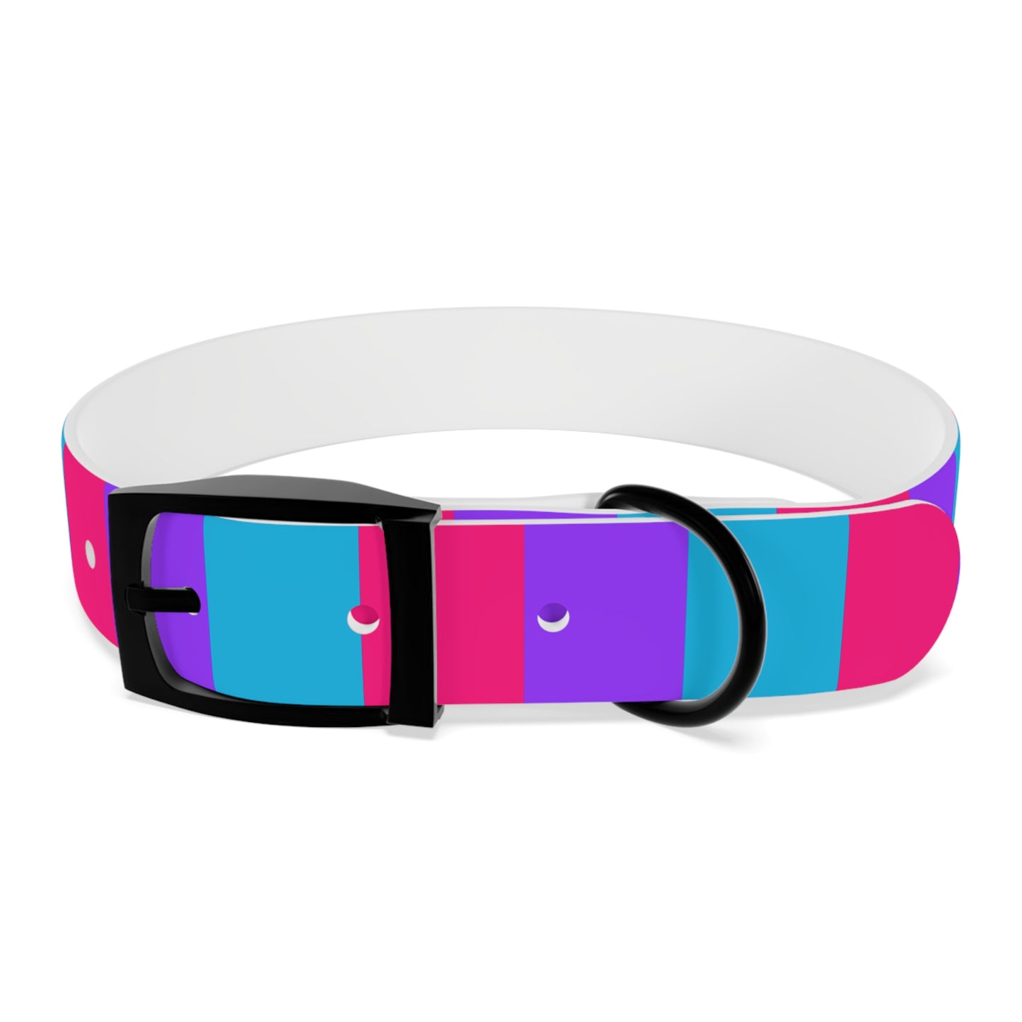 Androgyne Pride Flag Dog Collar