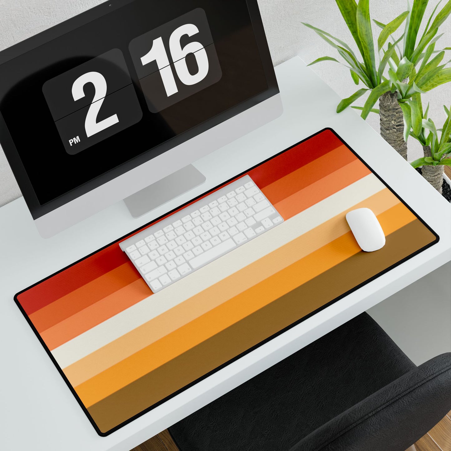 Butch Pride Flag (Mod Q) Desk Mat - Multiple Sizes