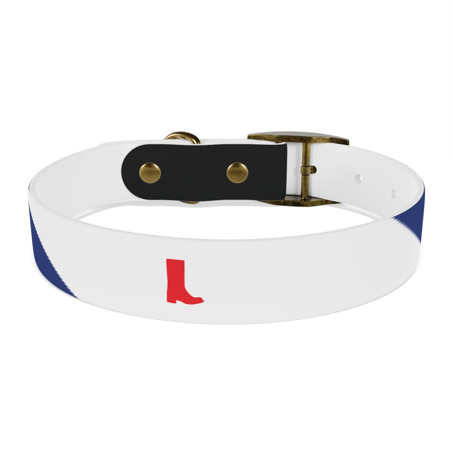 Boot Fetish Pride Flag Dog Collar