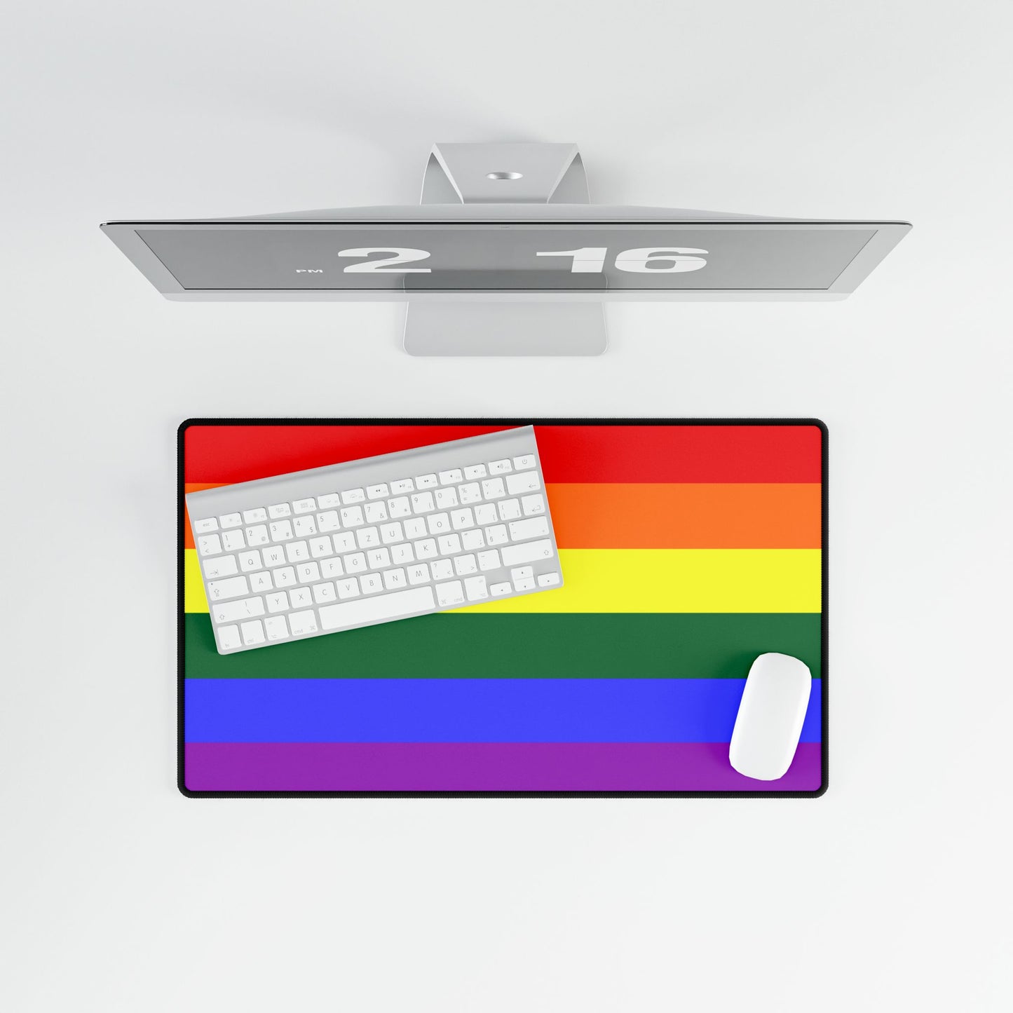 Rainbow Pride Flag Desk Mat