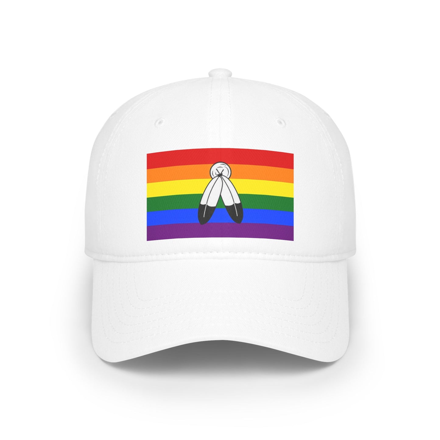 Two-Spirit Pride Flag Low Profile Baseball Cap