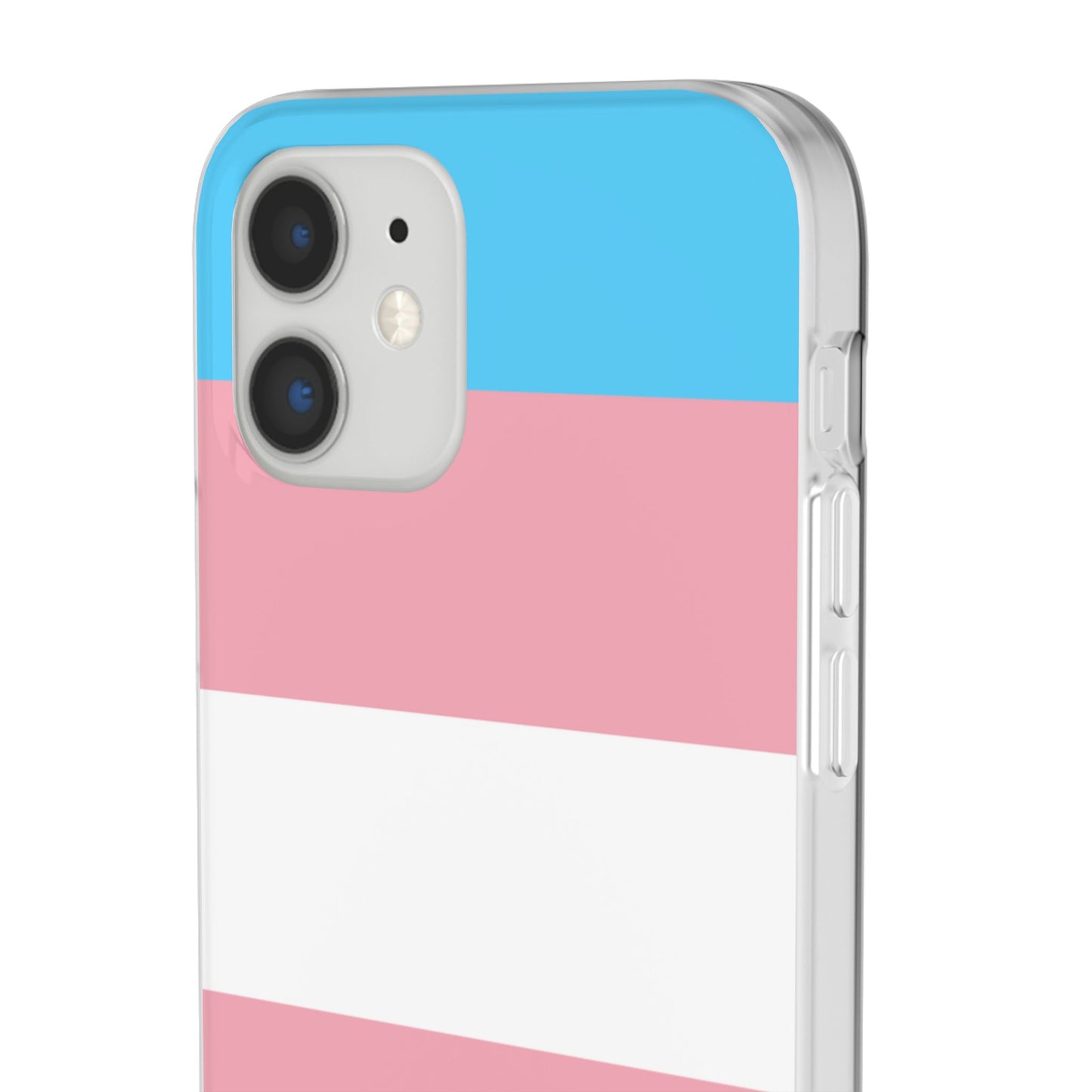 Transgender Pride Flag iPhone Flexi Case - Multiple Generations