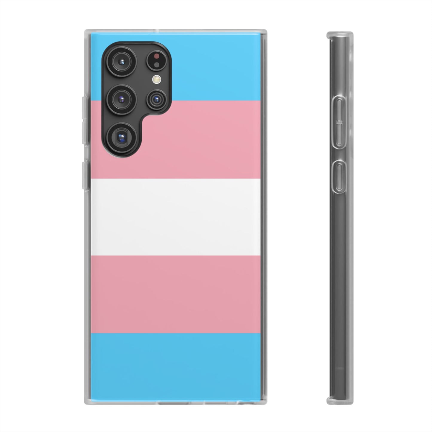 Transgender Pride Flag Samsung Flexi Case - Multiple Generations