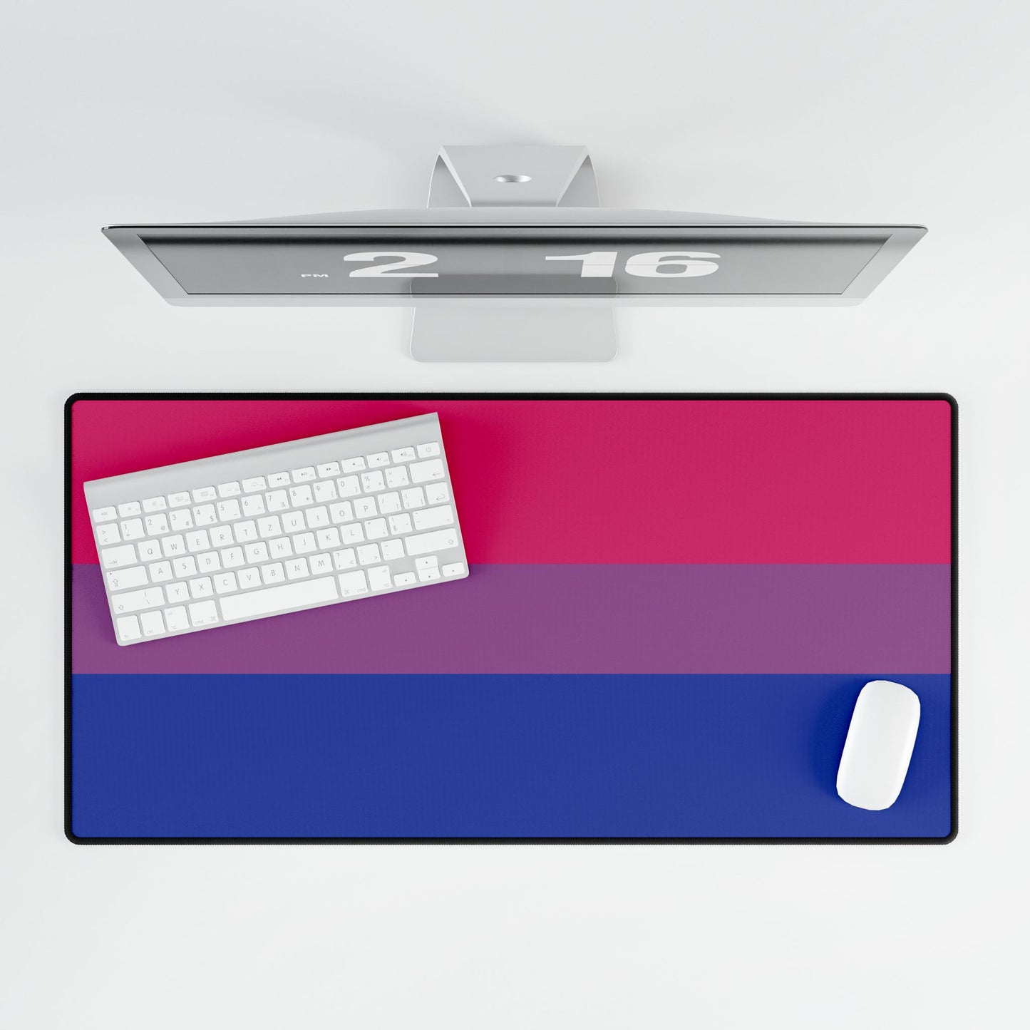 Bisexual Pride Flag Desk Mat