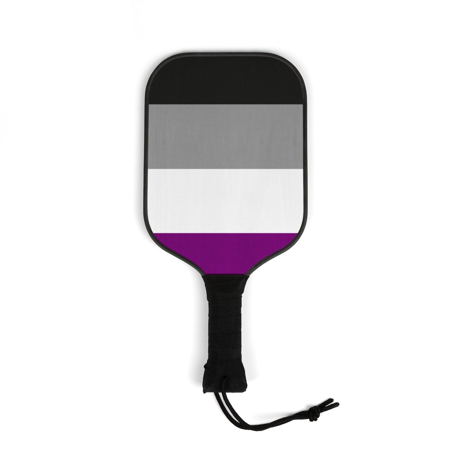 Asexual Pride Flag Pickleball Paddle Set