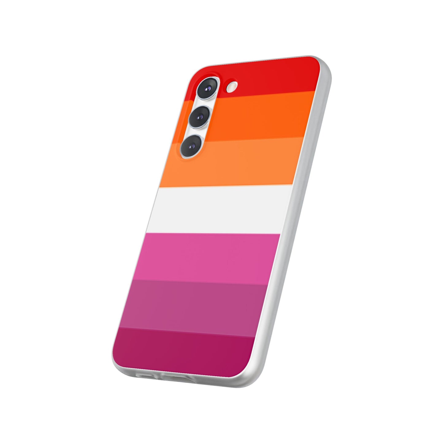 Lesbian Pride Flag Samsung Flexi Case - Multiple Generations
