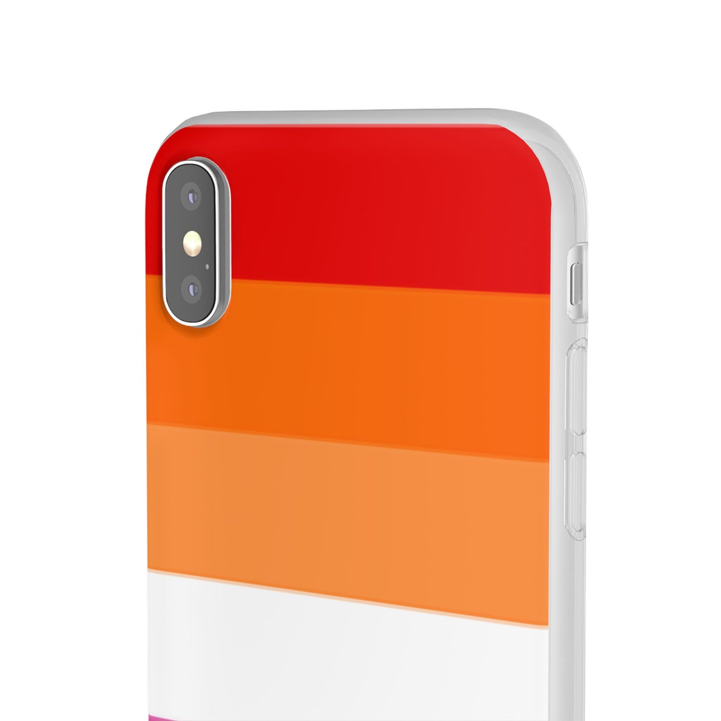 Lesbian Pride Flag iPhone Flexi Case - Multiple Generations