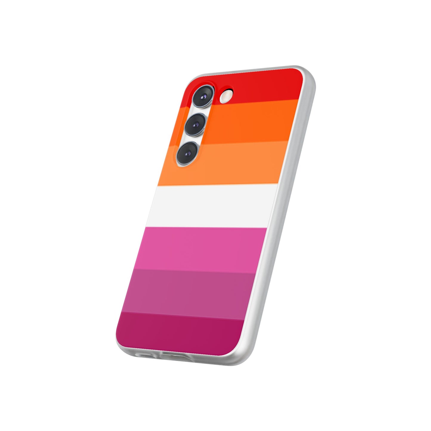 Lesbian Pride Flag Samsung Flexi Case - Multiple Generations