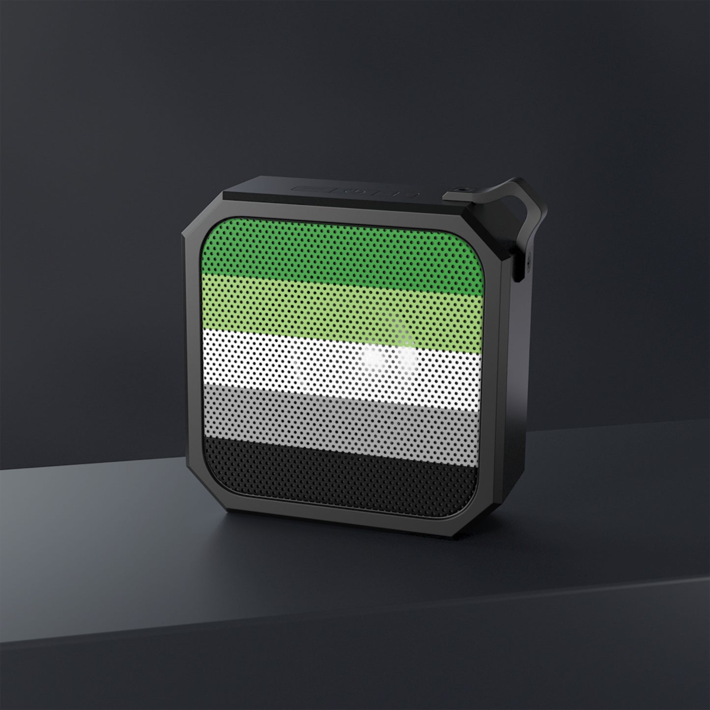 Aromantic Pride Flag Bluetooth Speaker