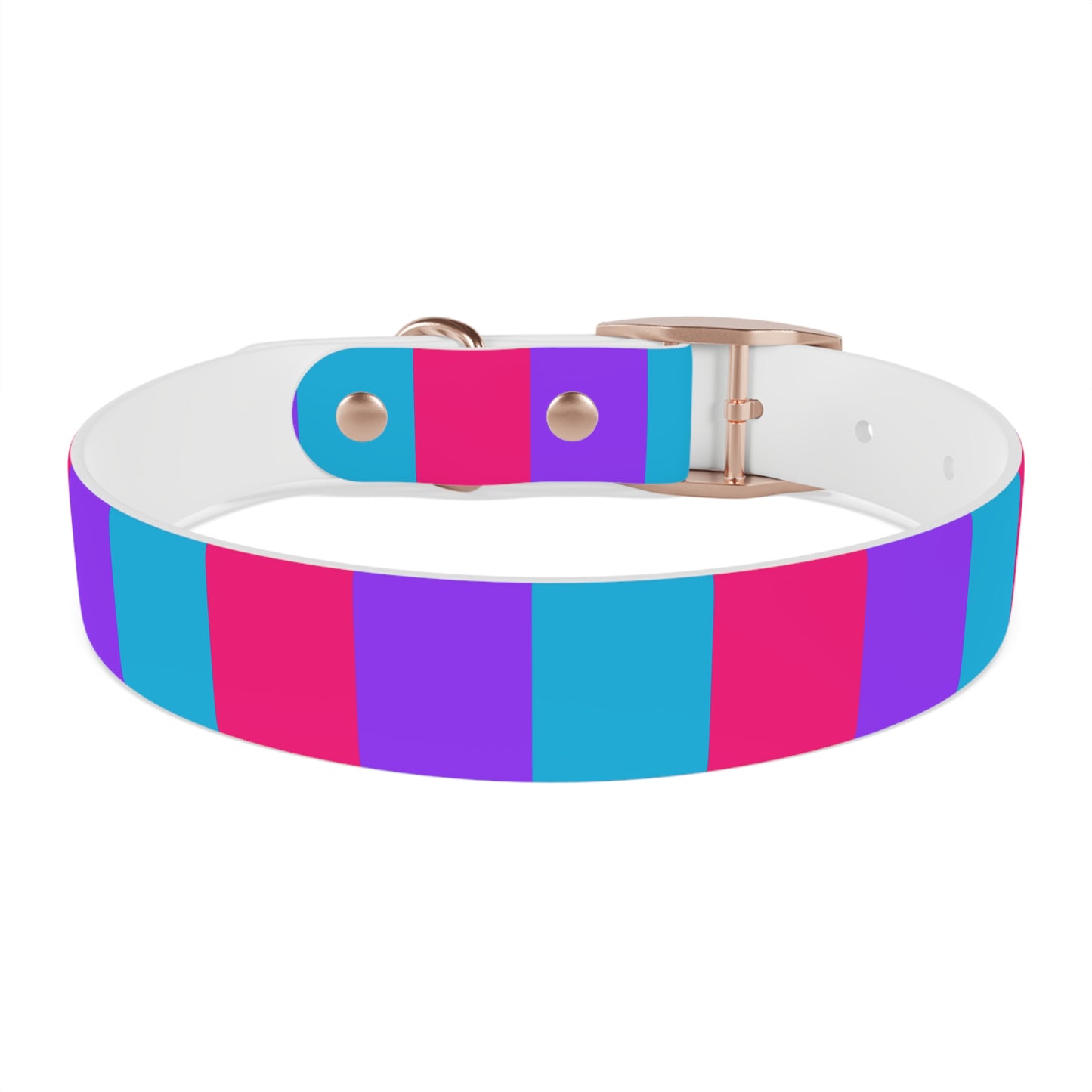 Androgyne Pride Flag Dog Collar