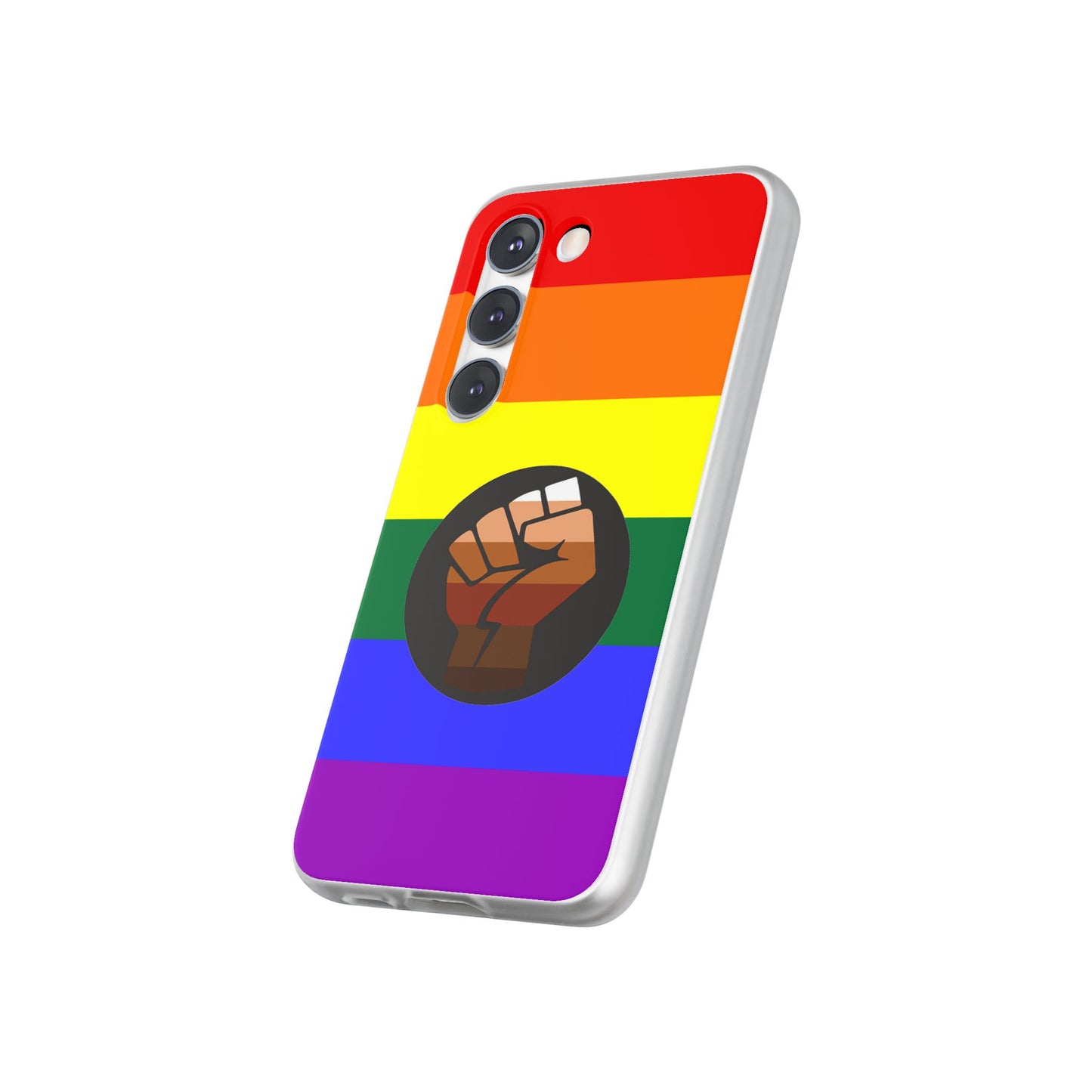 QPOC Pride Flag Samsung Flexi Case - Multiple Generations