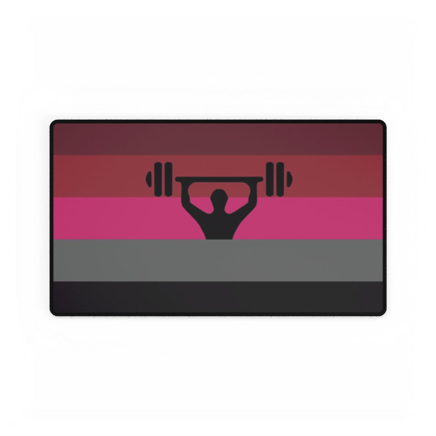 Muscle Fetish Pride Flag Desk Mat