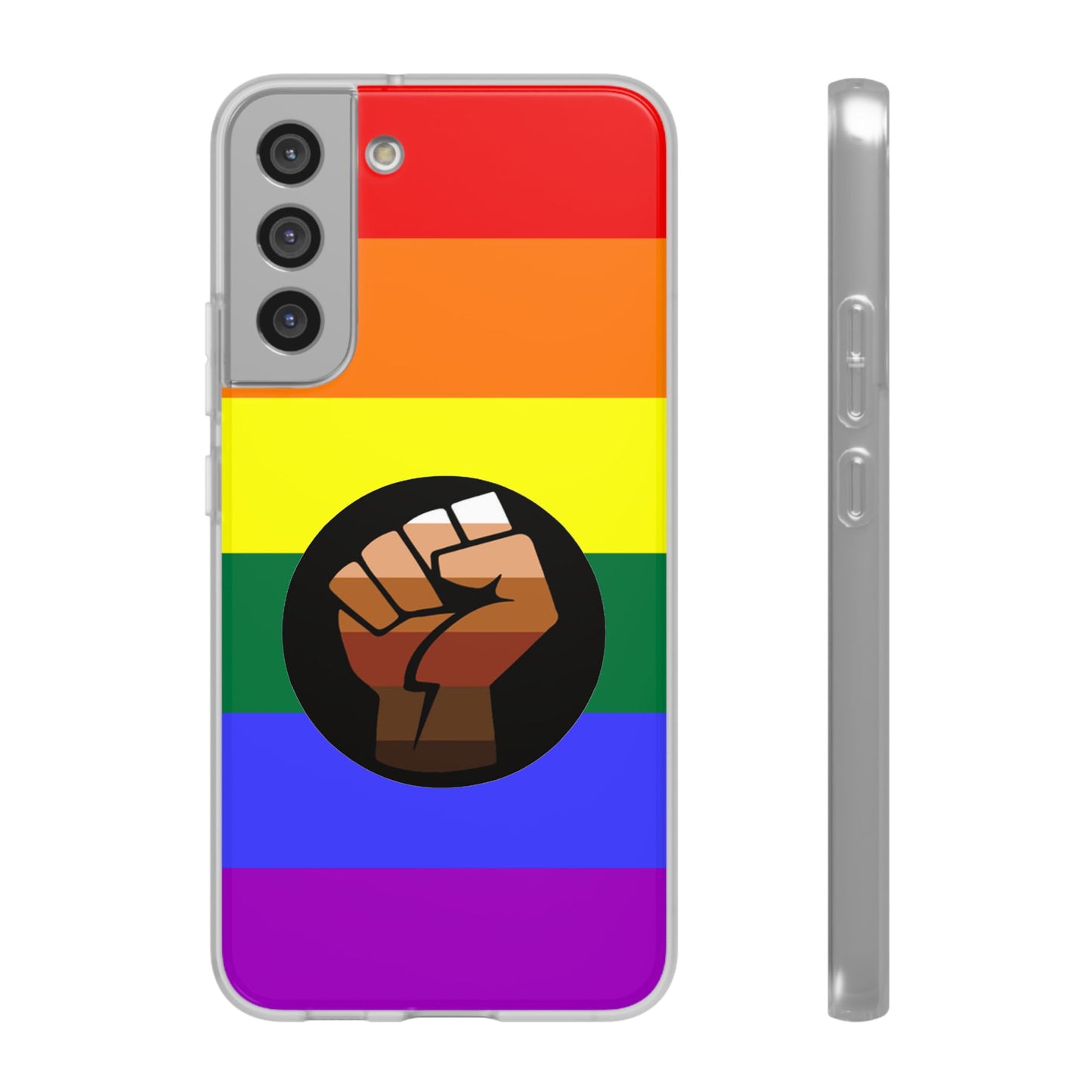 QPOC Pride Flag Samsung Flexi Case - Multiple Generations