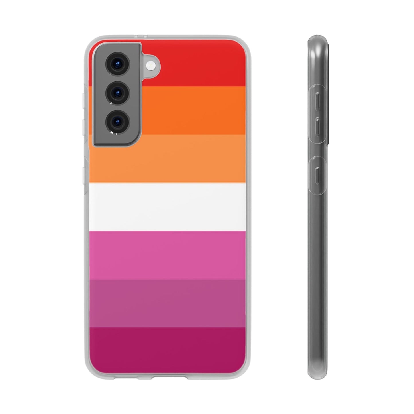 Lesbian Pride Flag Samsung Flexi Case - Multiple Generations