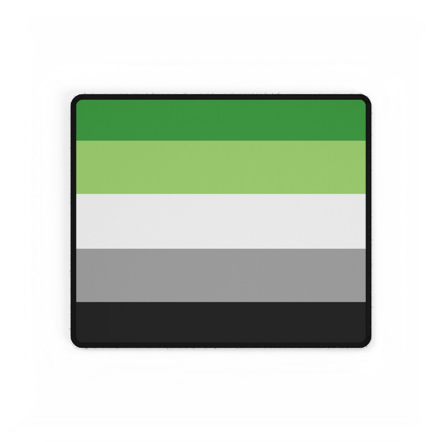 Aromantic Pride Flag Desk Mat