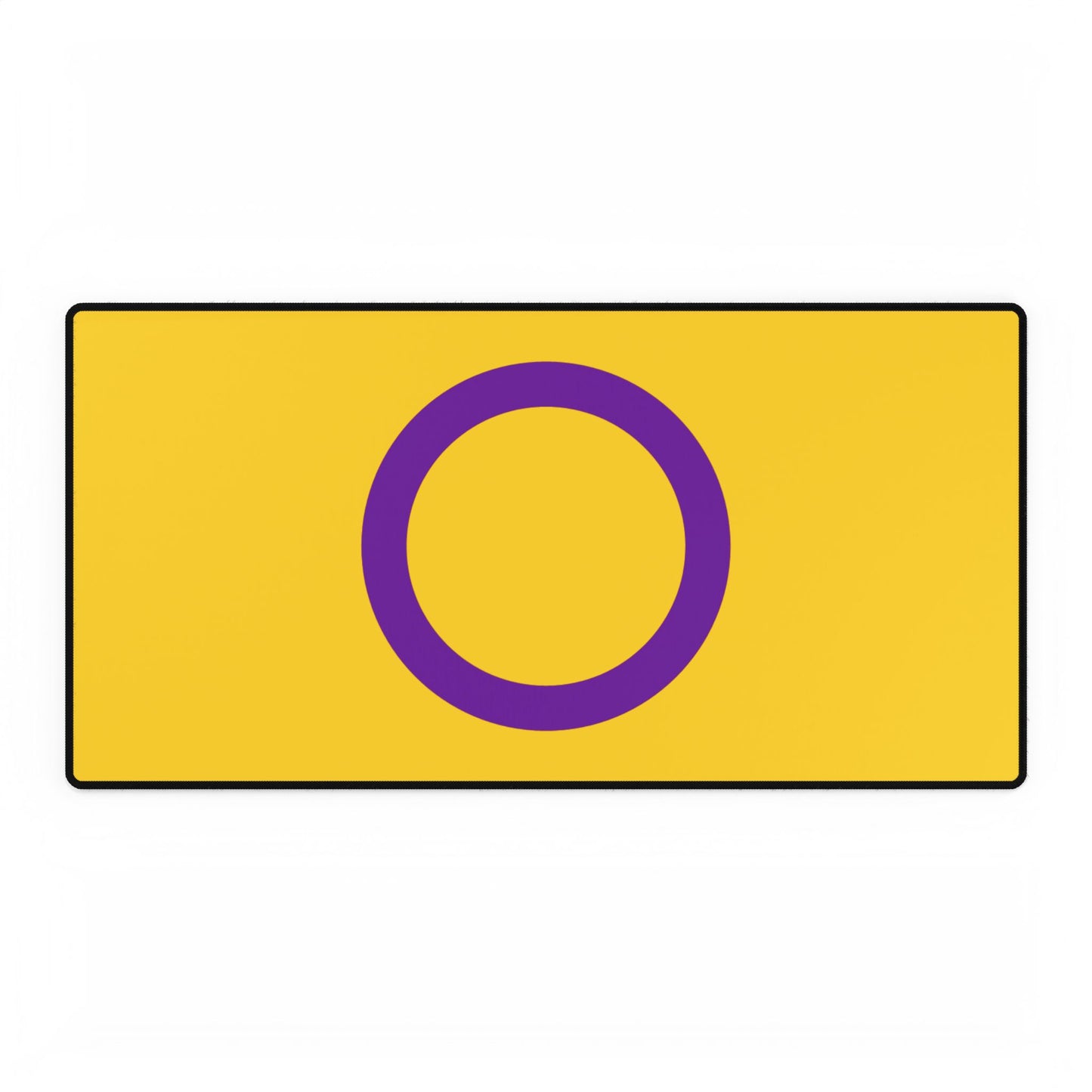 Intersex Pride Flag Desk Mat