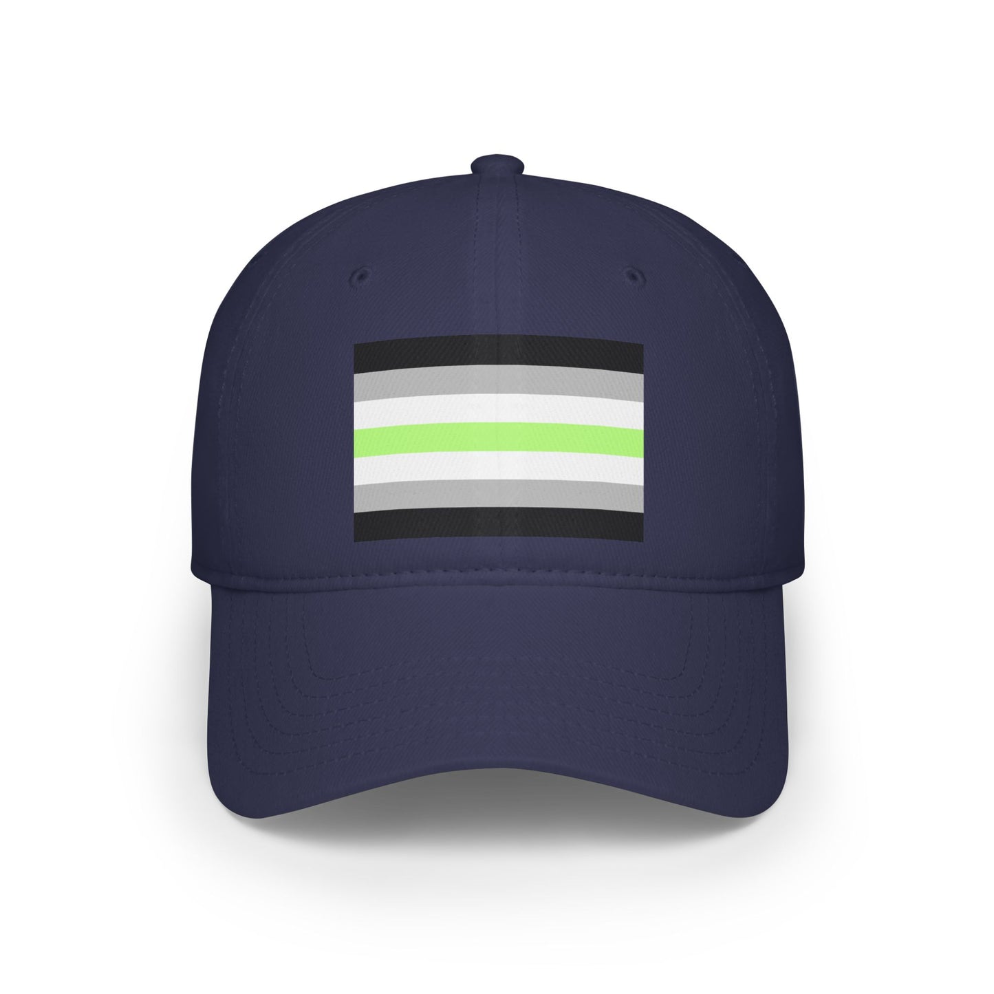 Agender Pride Flag Stylish Low Profile Baseball Cap