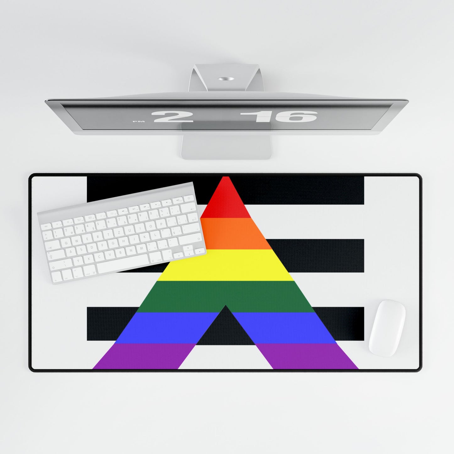 Ally Pride Flag Desk Mat