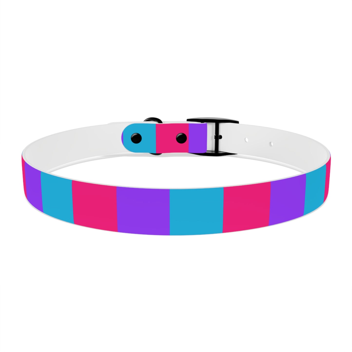 Androgyne Pride Flag Dog Collar