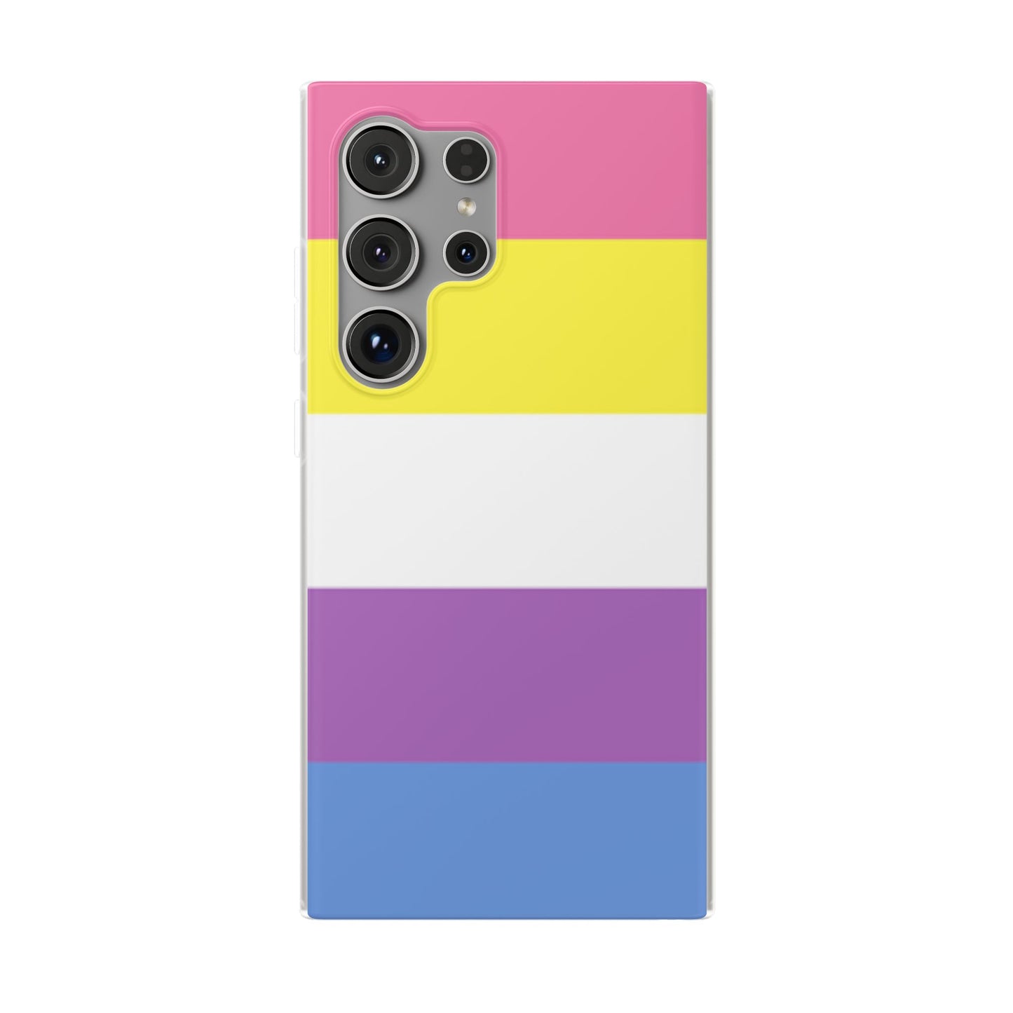 Bigender Pride Flag Samsung Flexi Case - Multiple Generations