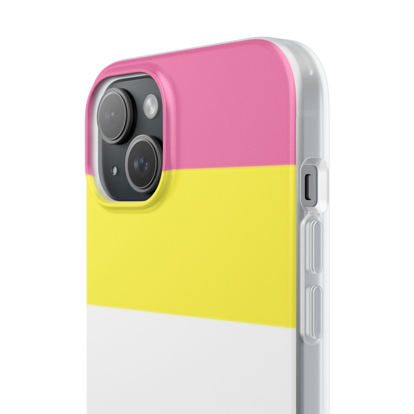 Bigender Pride Flag iPhone Flexi Case - Multiple Generations