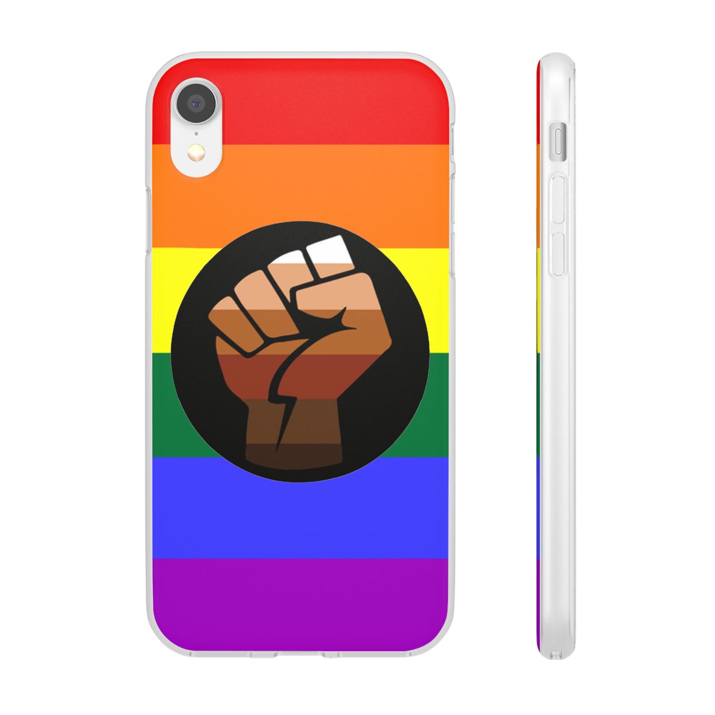 QPOC Pride Flag iPhone Flexi Case - Multiple Generations