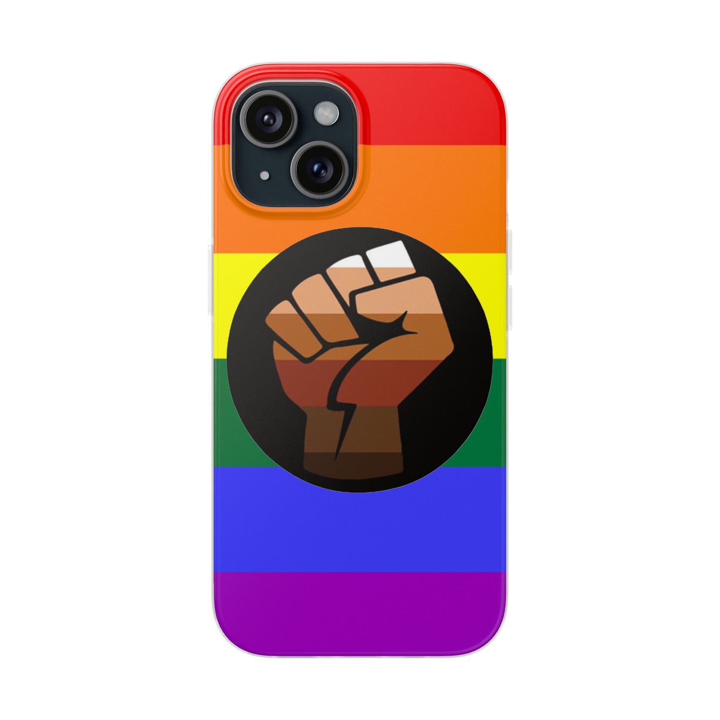 QPOC Pride Flag iPhone Flexi Case - Multiple Generations