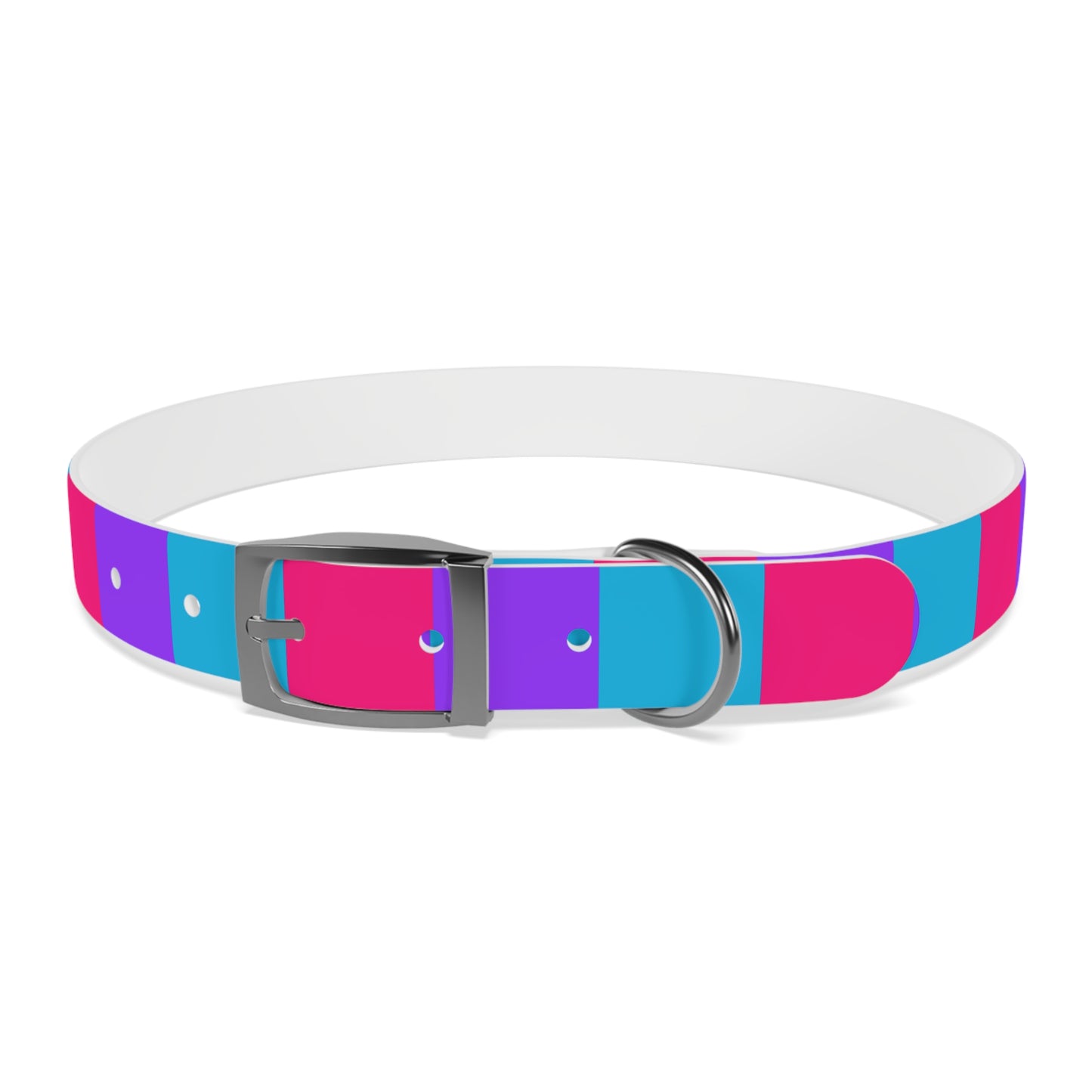 Androgyne Pride Flag Dog Collar