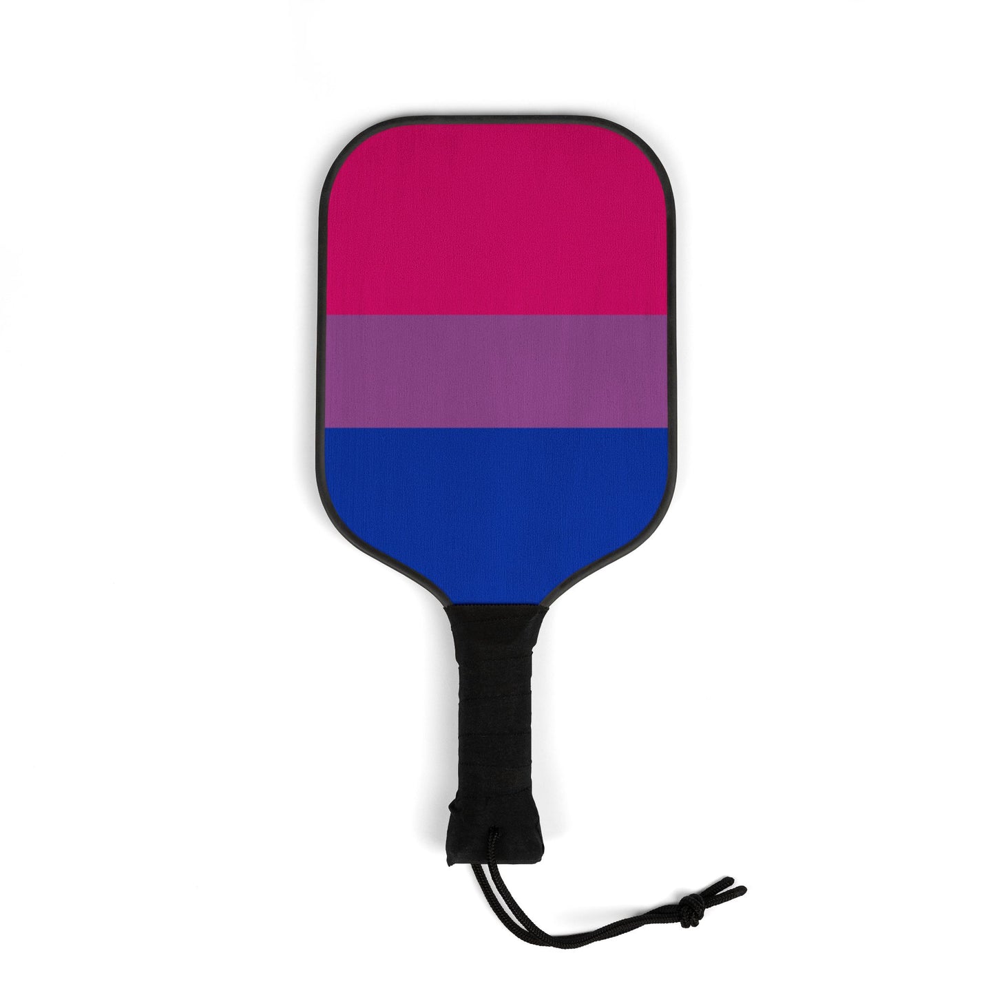 Bisexual Pride Flag Pickleball Paddle Set