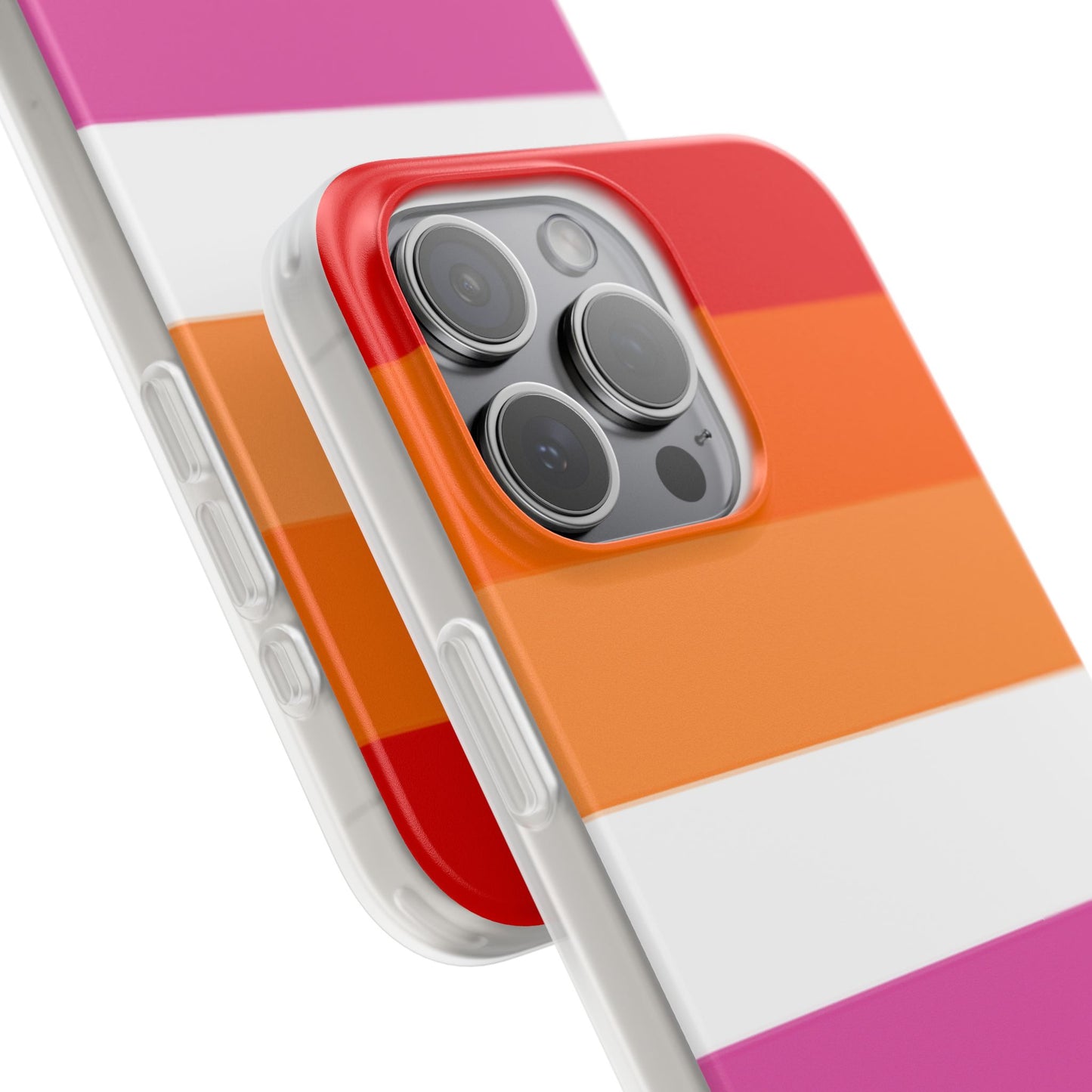 Lesbian Pride Flag iPhone Flexi Case - Multiple Generations
