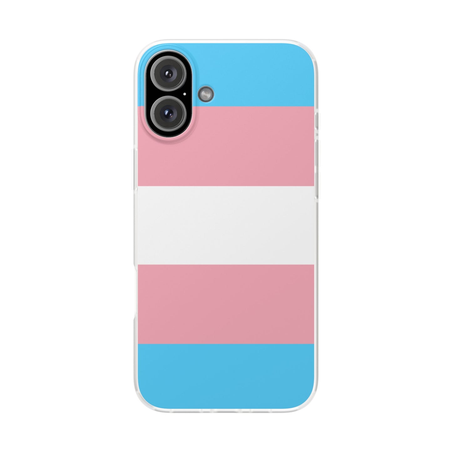 Transgender Pride Flag iPhone Flexi Case - Multiple Generations