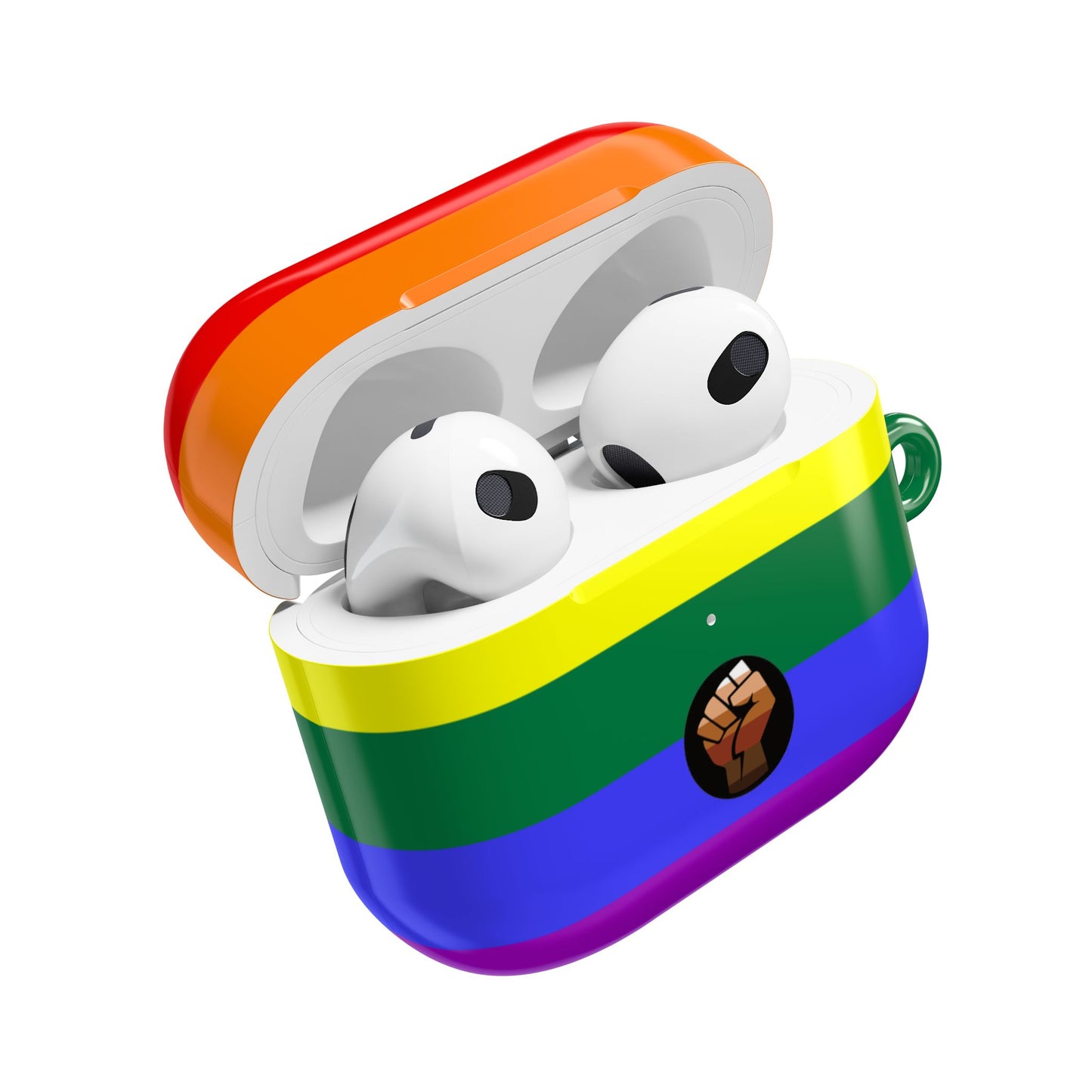QPOC Pride Flag AirPod Case - Multiple Generations