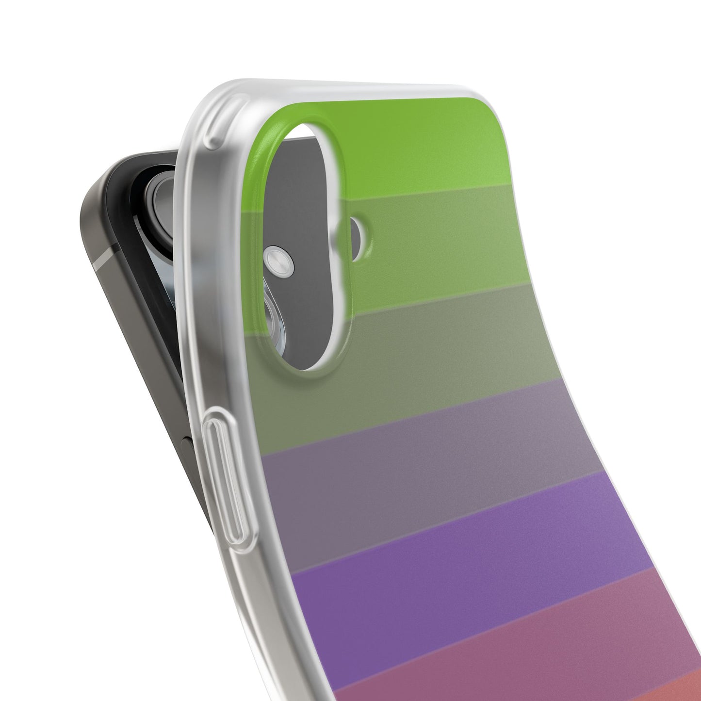 Aliagender Pride Flag iPhone Flexi Case - Multiple Generations