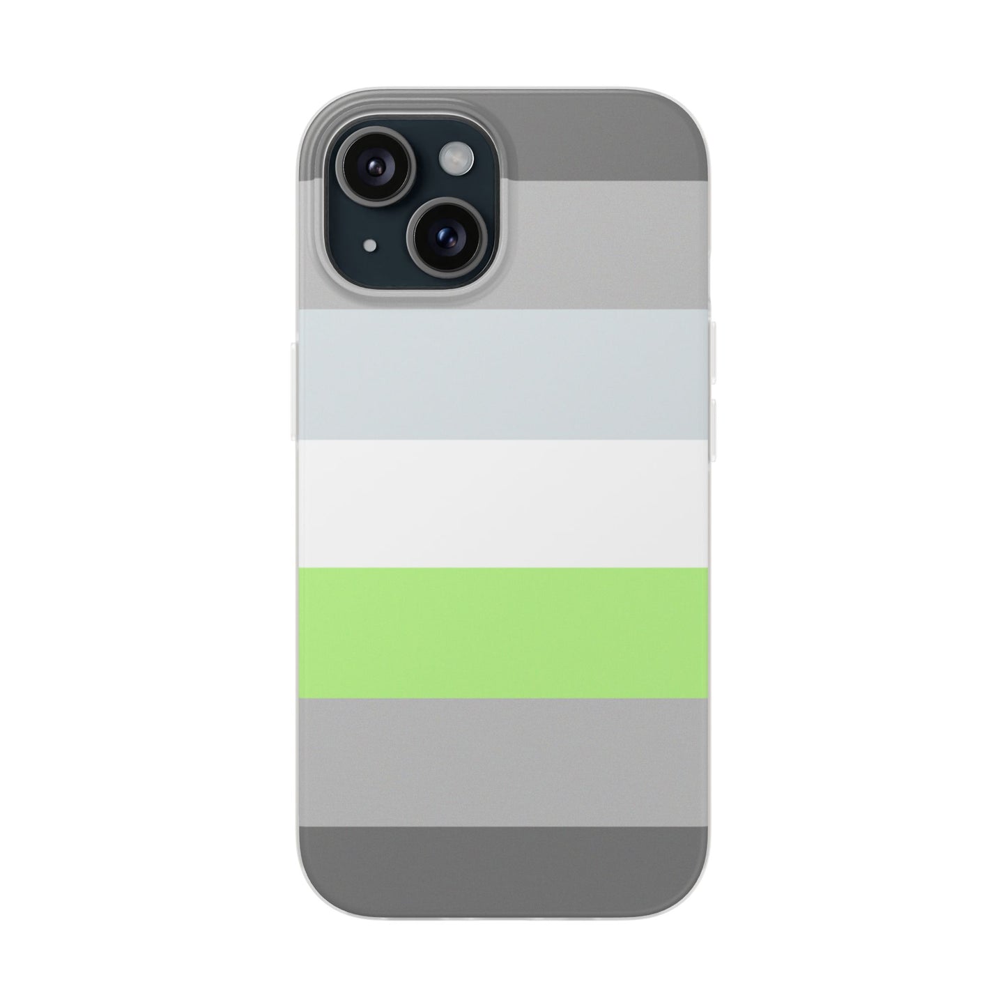 Demiagender Pride Flag iPhone Flexi Case - Multiple Generations