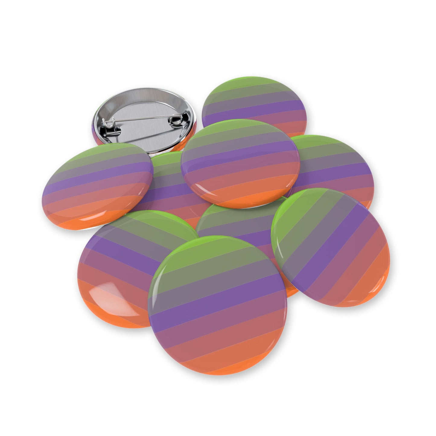 Aliagender Pride Flag Round Pin