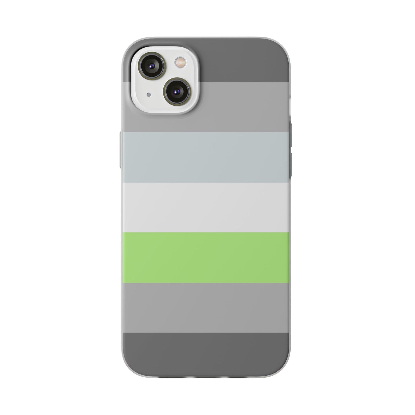 Demiagender Pride Flag iPhone Flexi Case - Multiple Generations