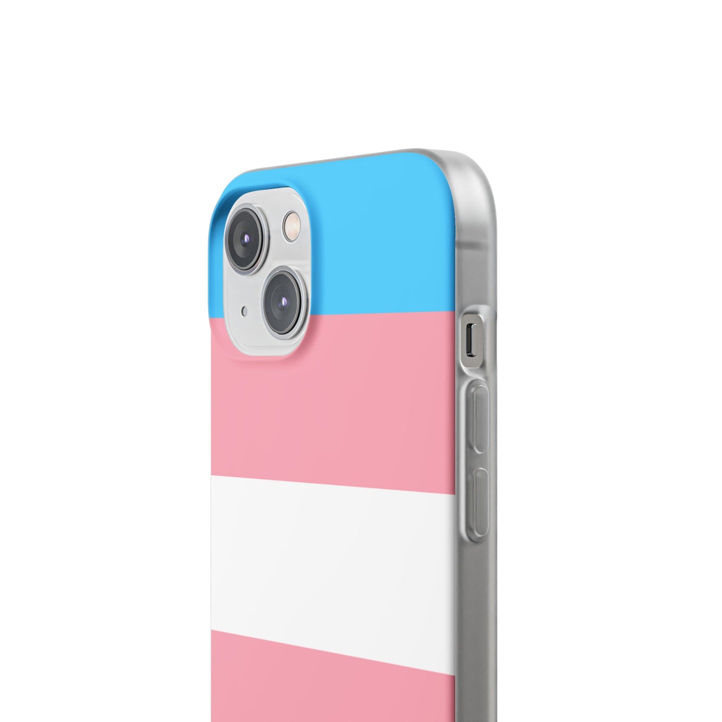 Transgender Pride Flag iPhone Flexi Case - Multiple Generations