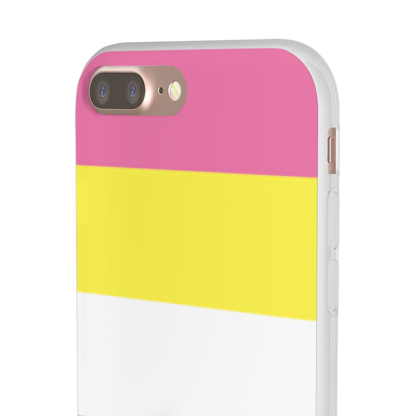 Bigender Pride Flag iPhone Flexi Case - Multiple Generations