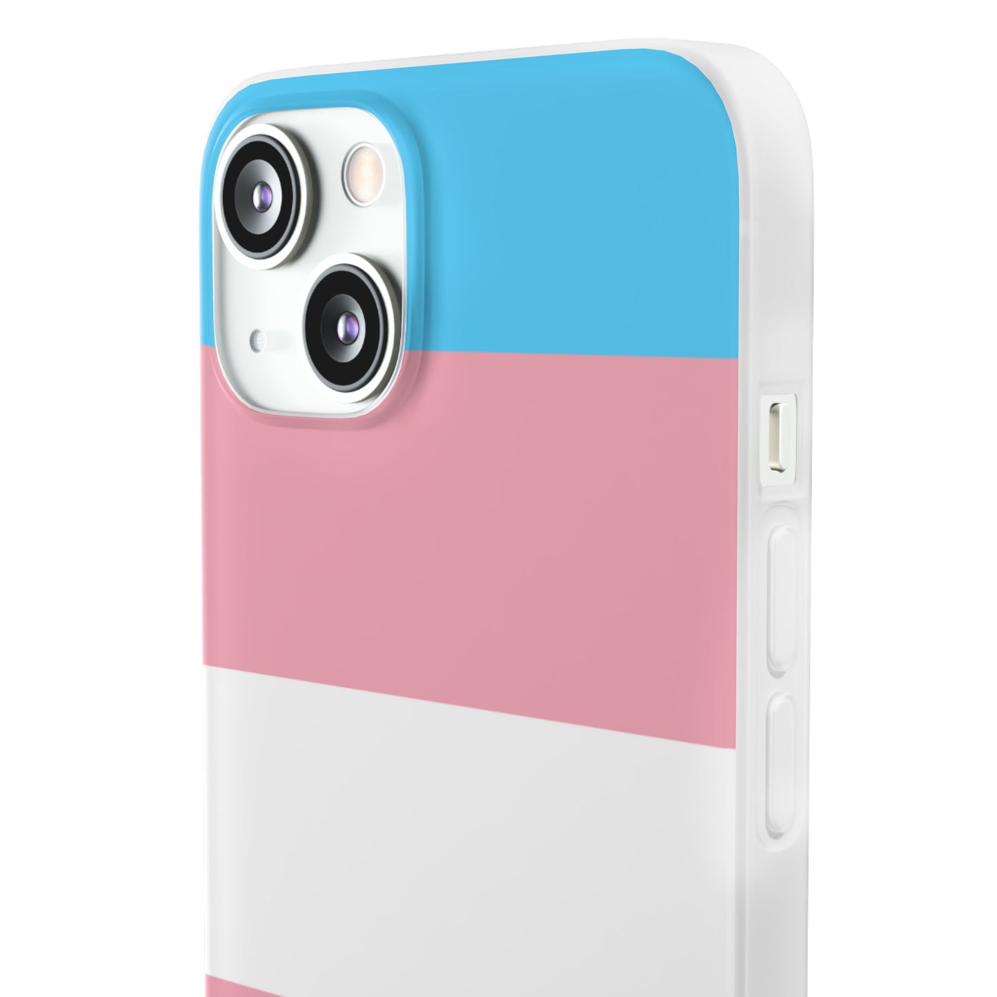 Transgender Pride Flag iPhone Flexi Case - Multiple Generations