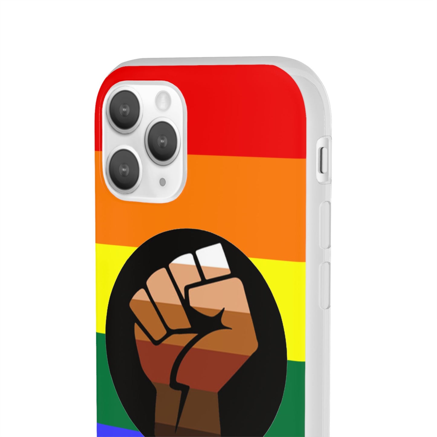 QPOC Pride Flag iPhone Flexi Case - Multiple Generations