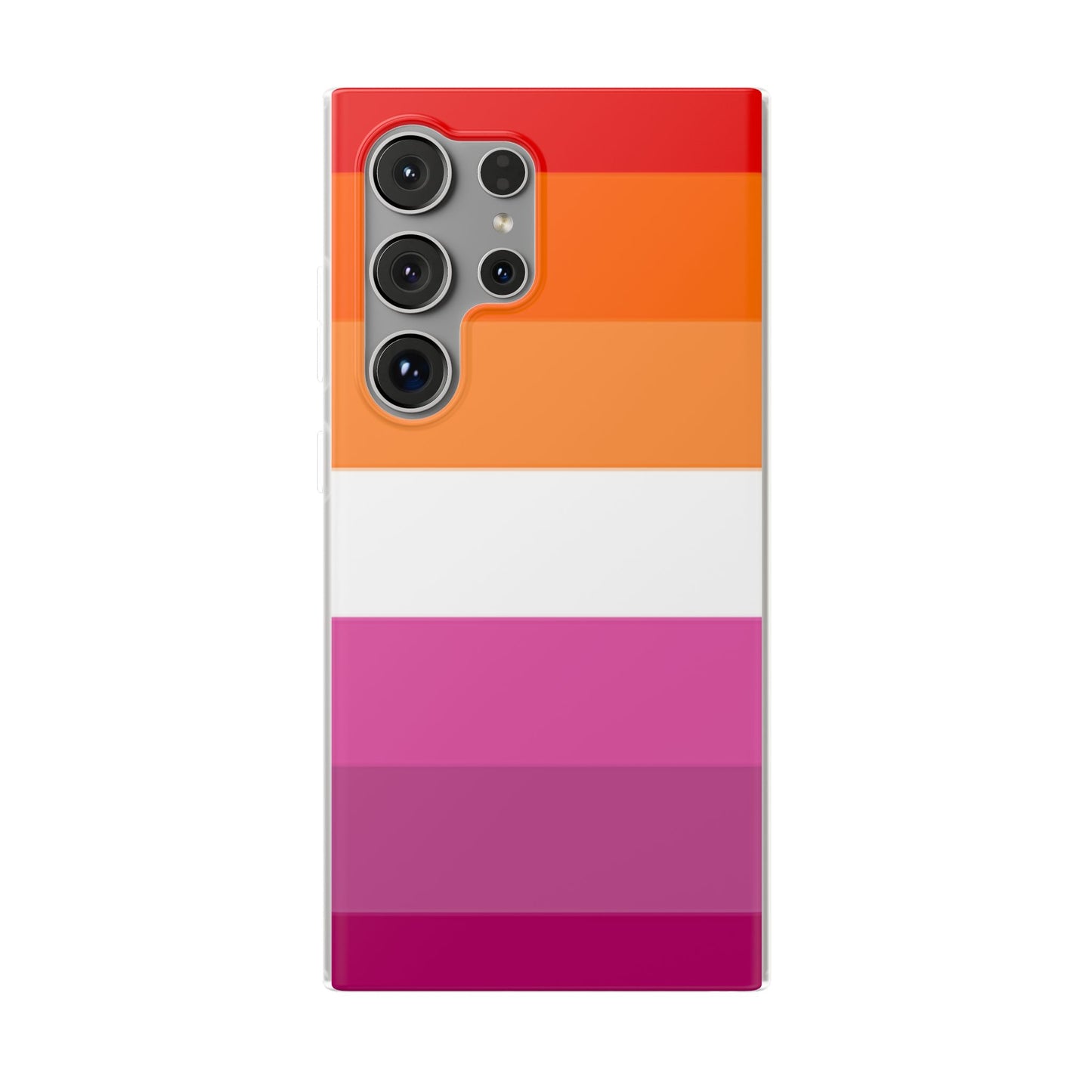 Lesbian Pride Flag Samsung Flexi Case - Multiple Generations
