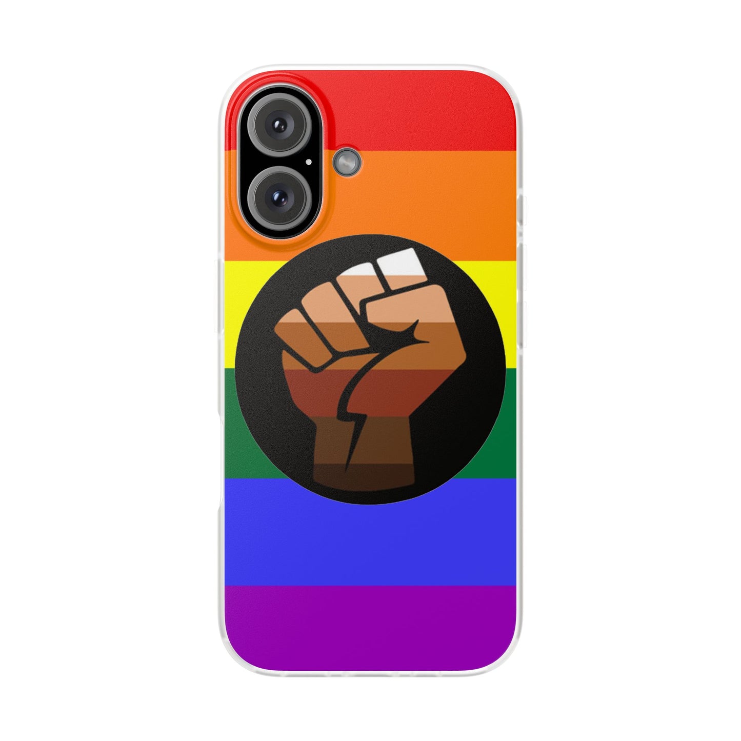 QPOC Pride Flag iPhone Flexi Case - Multiple Generations