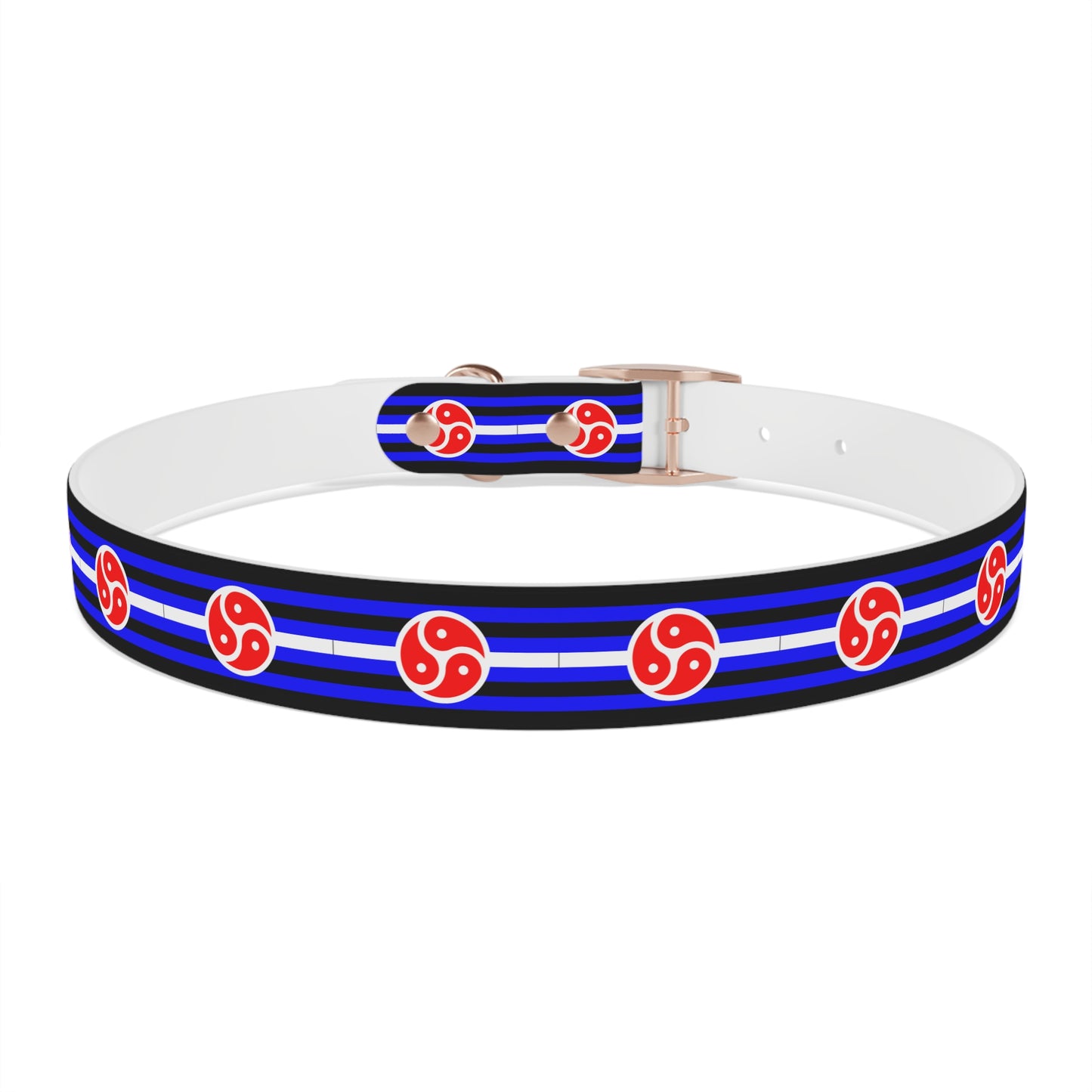 BDSM Fetish Pride Flag Dog Collar
