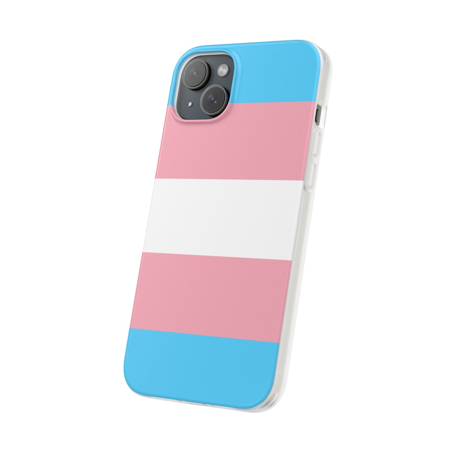 Transgender Pride Flag iPhone Flexi Case - Multiple Generations