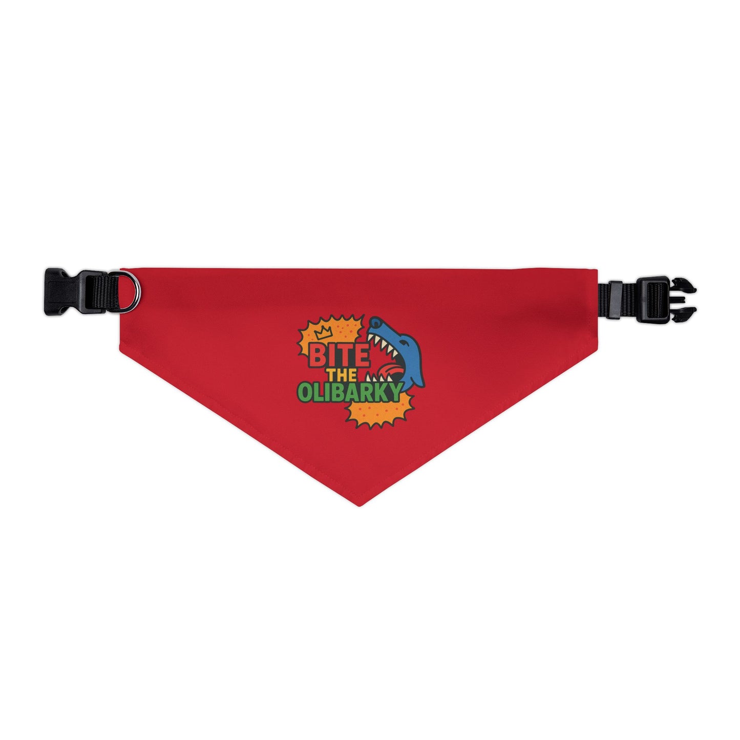 Bite the Olibarky Dog Bandana