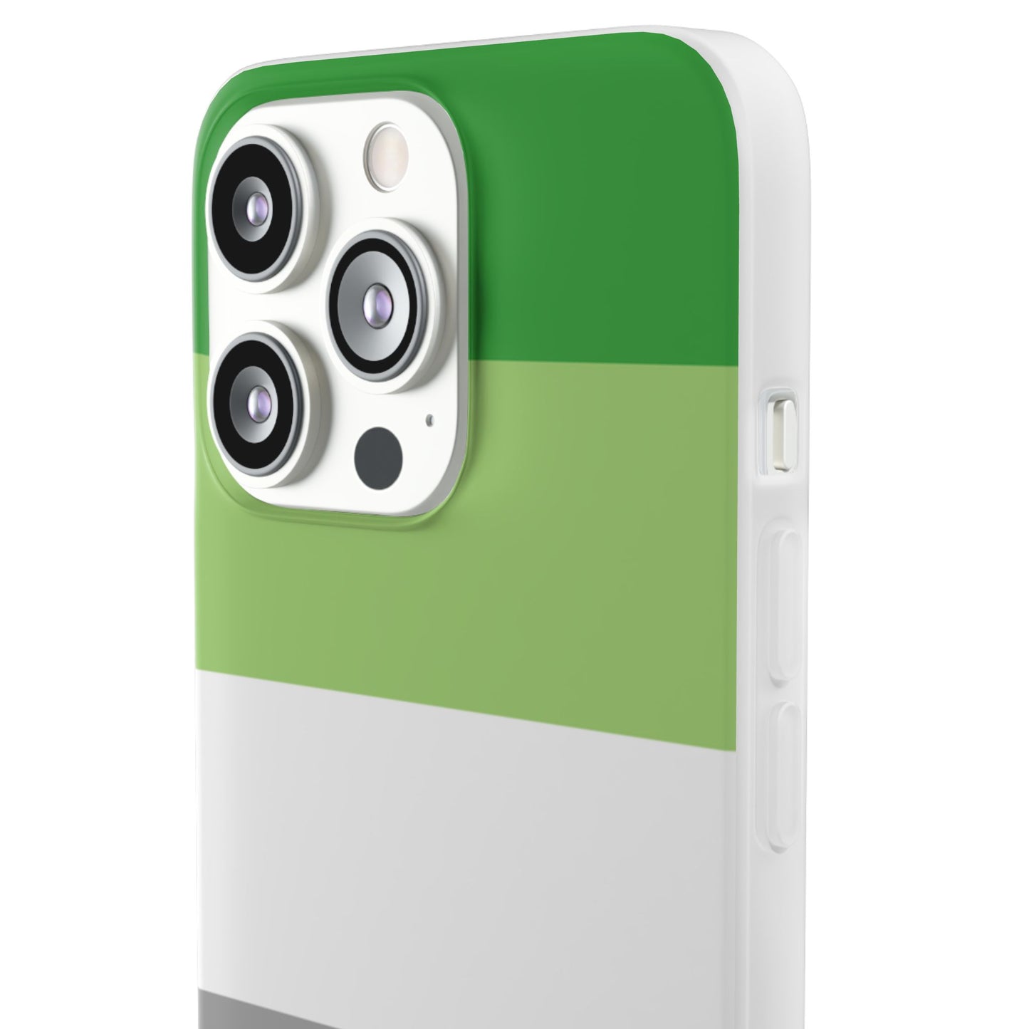 Aromantic Pride Flag iPhone Flexi Case - Multiple Generations