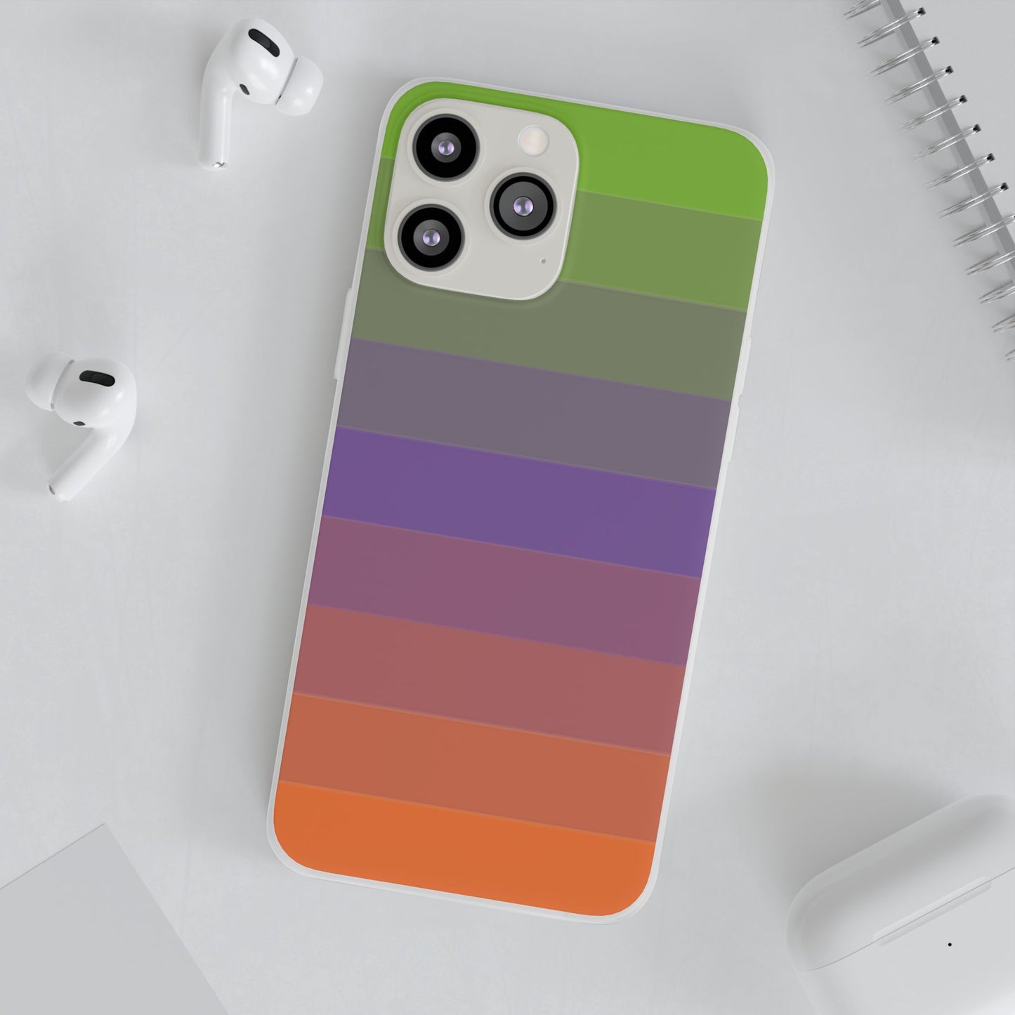 Aliagender Pride Flag iPhone Flexi Case - Multiple Generations