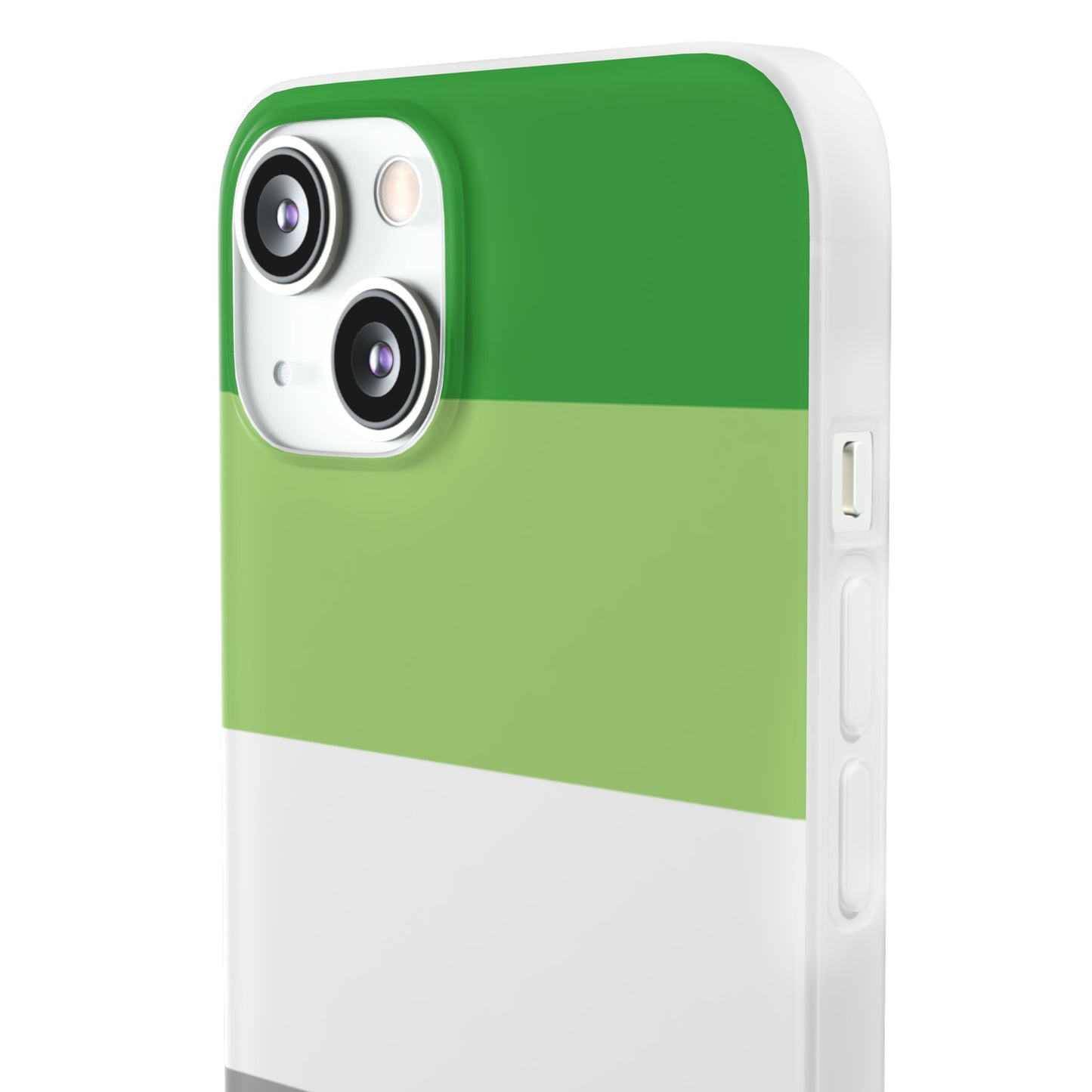 Aromantic Pride Flag iPhone Flexi Case - Multiple Generations