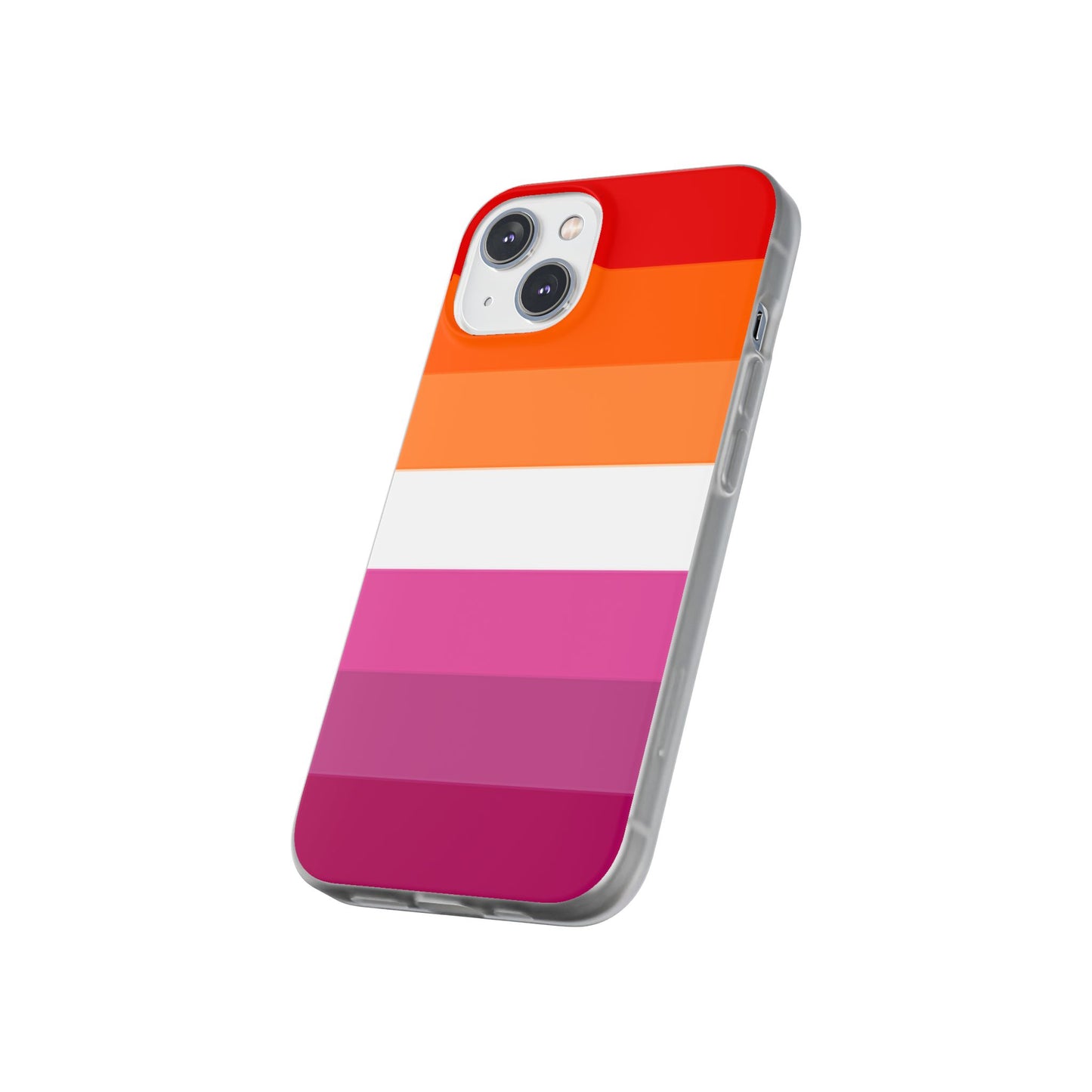 Lesbian Pride Flag iPhone Flexi Case - Multiple Generations