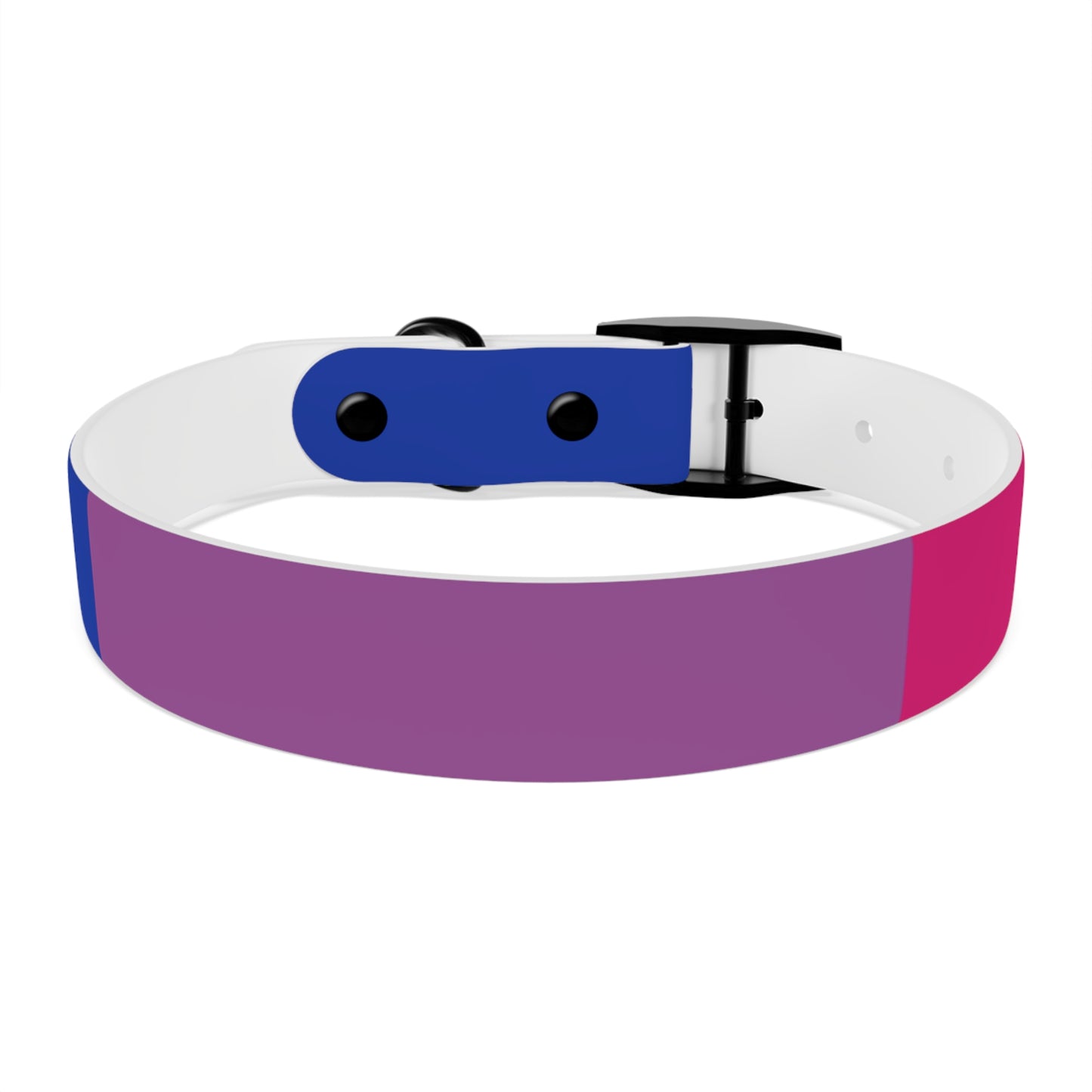 Bisexual Pride Flag Dog Collar